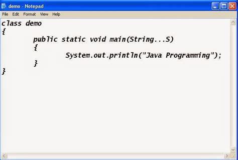 How To Write Compile And Run Your First Java Program