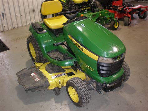 2007 John Deere X500 Lawn And Garden And Commercial Mowing John Deere