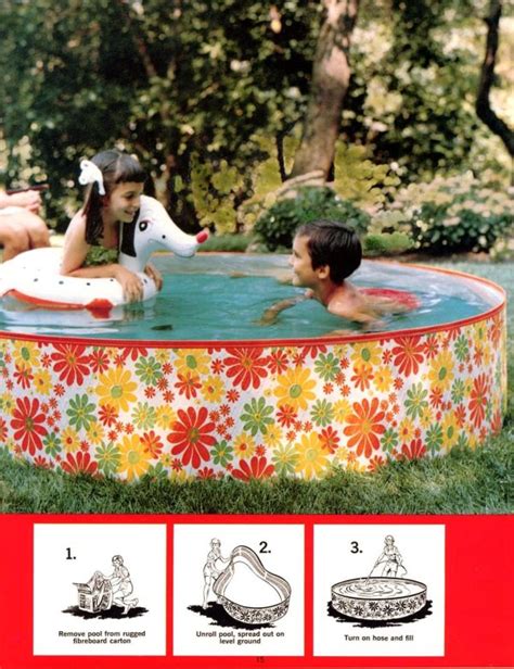 Vintage Above Ground Pools Like These Made Swimming And Summer Water Fun