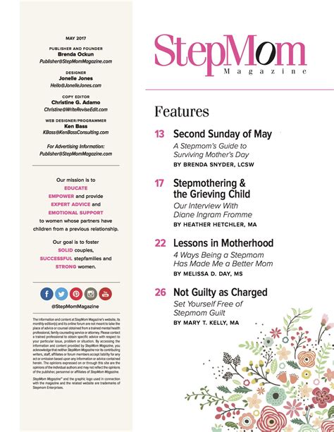 StepMom Magazine Inside The May 2017 Issue