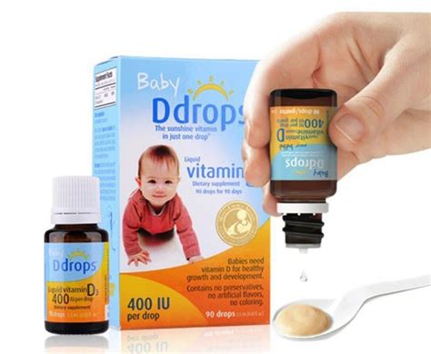 Baby D Drops Vitamin D3 Mỹ Cách Dùng Và Giá Bán