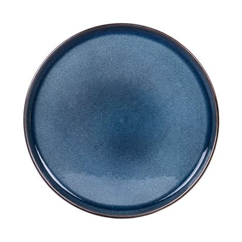 Assiette plate 27 cm océan lot de 6 Table Passion NEURE Bleu