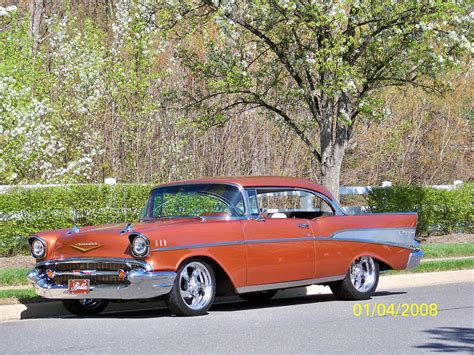 This 1957 Chevy Bel Air Is Pure Gold Transportation Back To A Simpler