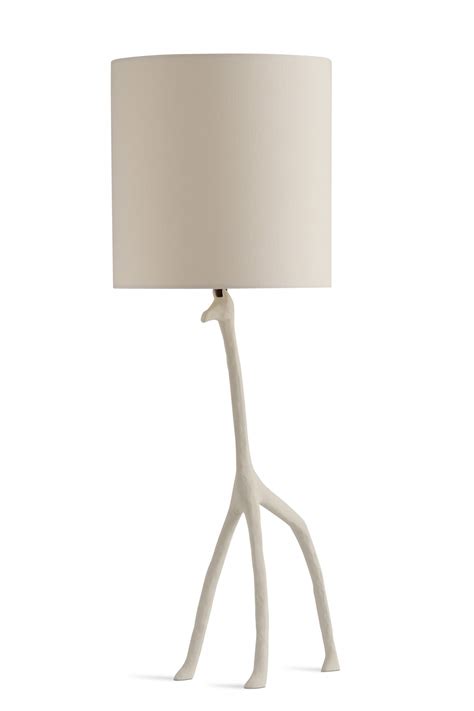 Add Some Grace To Your House With White Giraffe Lamp