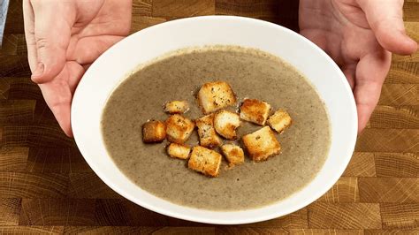 Cremige Suppe Mit Champignons Schnelles Und Einfaches Rezept F R