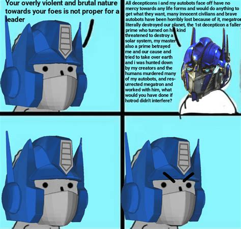 Wouldve G1 Optimus Actually Pulled The Trigger Rtransformemes