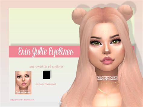 Erin Julie Eyeliner By Ladysimmer94 At Tsr Sims 4 Updates