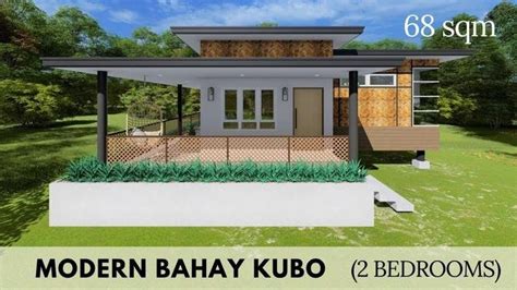 Modern Bahay Kubo 68 Sqm 2 Bedrooms Videos Castillo Design