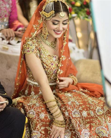 Sajal Ali Fashion Beautiful Pakistani Dresses Latest Bridal Designs