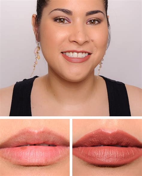 Maybelline Creamy Mattes Brown Nudes Nude Nuance Lipstick Review My