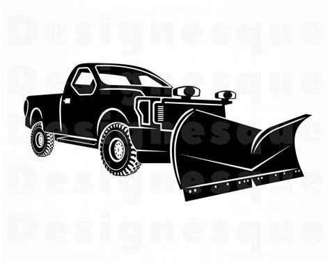 Plow Truck Drawing Free Download On Clipartmag