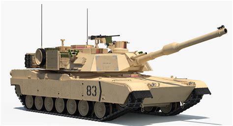 Armia Amerykańska M1a2 Abrams Model 3d Turbosquid 1860724