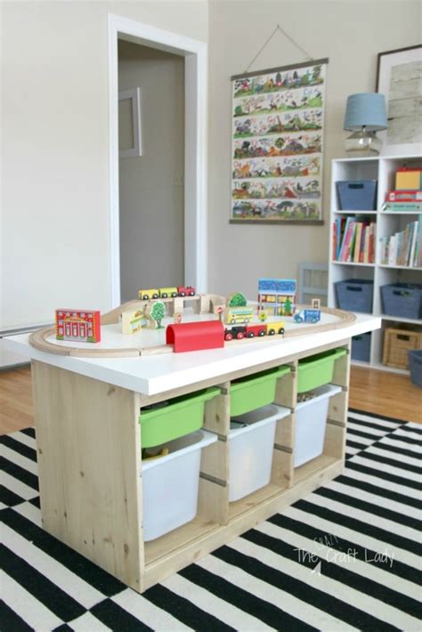 Ideas for a playful kid's room full of storage. 9 Kids Rooms Using IKEA's Trofast as Genius Storage in ...