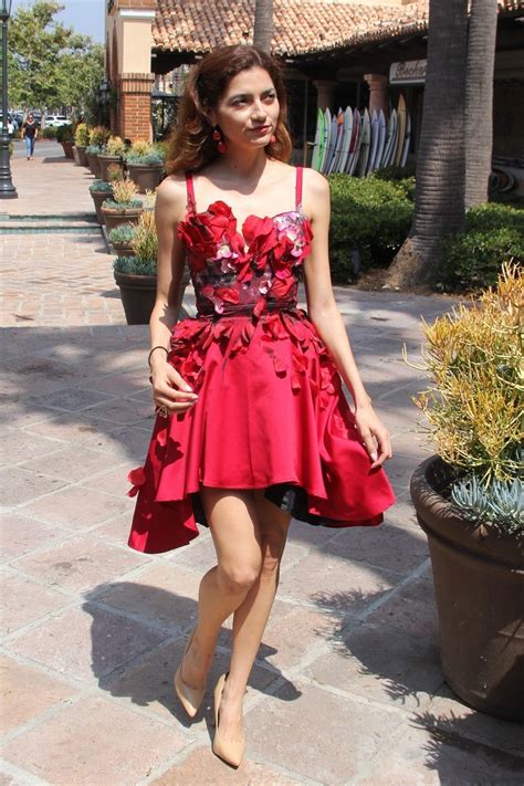 Blanca Blanco In A Red Dress Out In Malibu 07182018 Hawtcelebs