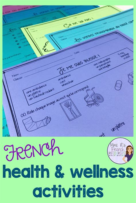 French worksheets for vocabulary and verbs | Vocabulary ...