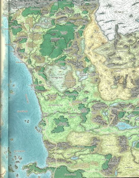 Dnd 5e Sword Coast Map
