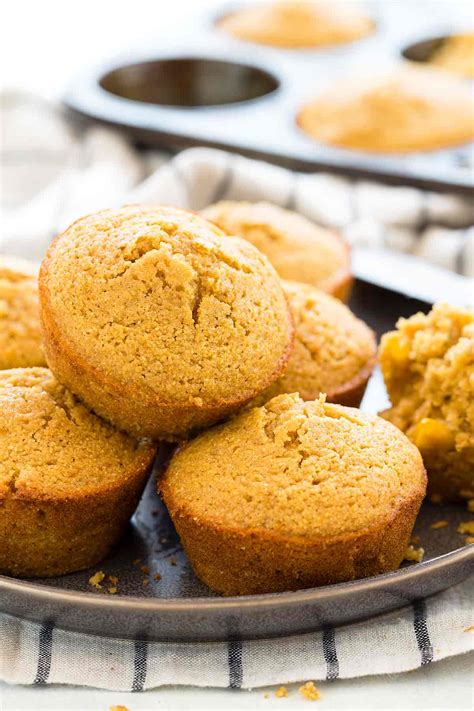 Cornbread with corn, banana and oat bran muffins, individual summer berry trifles, etc. Gluten-Free Cornbread Muffins Recipe - Jessica Gavin