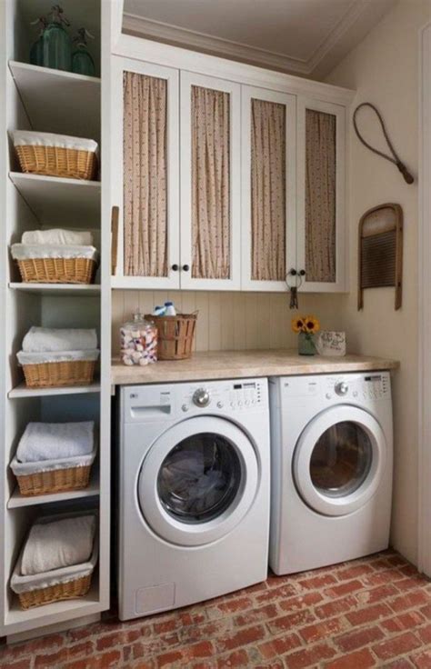 47 Top Cozy Small Laundry Room Design Ideas Rustic Laundry Rooms