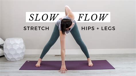 Minute Slow Yoga Flow To Stretch Relax Caren Baginski