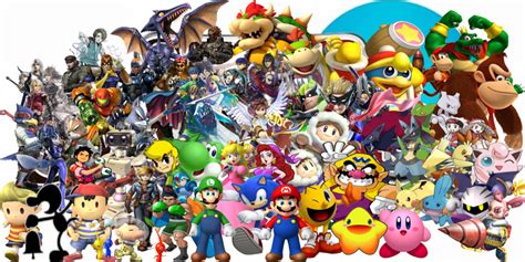 Nintendo Characters Wallpaper Wallpapersafari