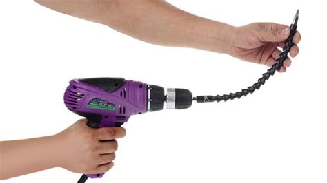 This Flexible Drill Adapter Won T Let Tight Spaces Get In The Way Of