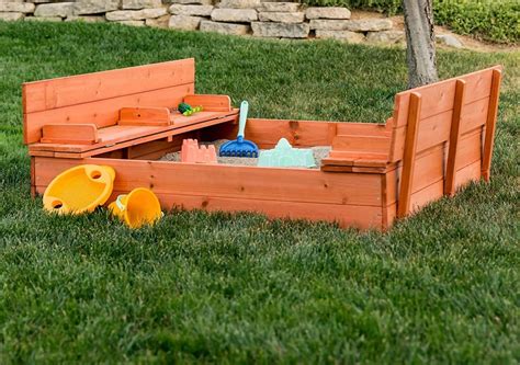 10 Best Backyard Sandboxes With Covers Motherly