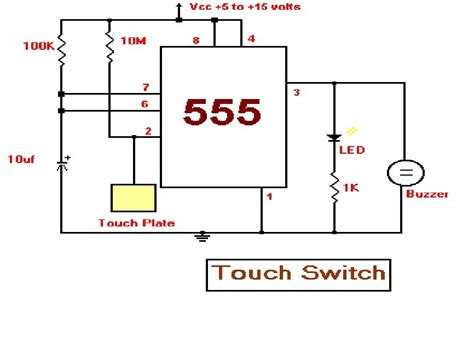 Adjustable Timer Circuits Using Ic 555 Electronic Circuit Projects Images