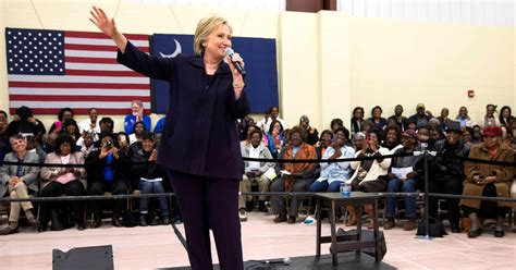 Hillary Clinton Makes Appeals To Black Voters In South Carolina First