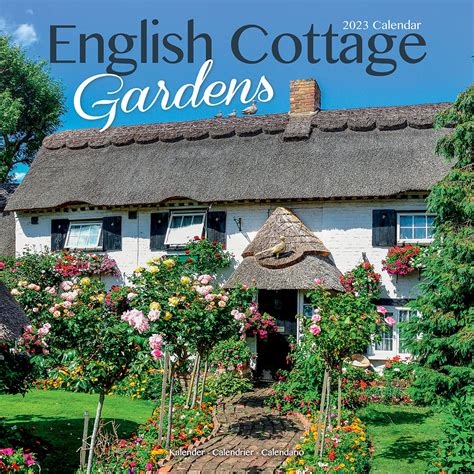 English Cottage Gardens Wall Calendar 2023 Buy From The Blue Cross