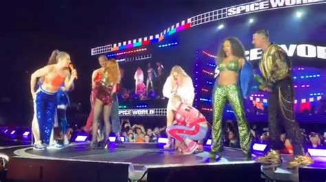 Spice Girls Performing Wannabe Wembley Stadium June 2019 Sold Out Show Spiceworld Youtube