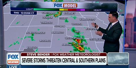Severe Storms Threaten Central And Southern Plains Latest Weather
