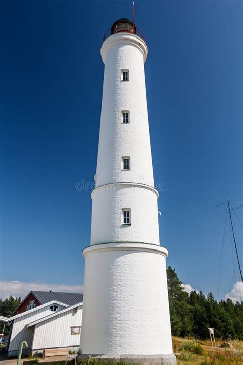 Lighthouse At Hailuoto Island Marjaniemi Beach Finland Coastline
