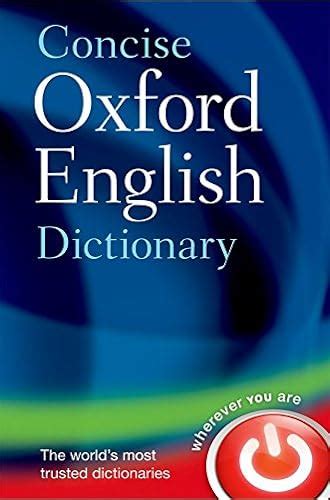 Descargar Concise Oxford English Dictionary Gratis Epub Pdf Y Mobi