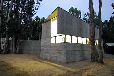 Concrete House In Rural Chile Designed As Fortified Home