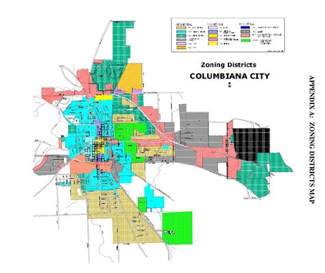 Appendix A Zoning Districts Map