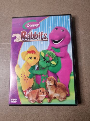 Barney Rabbits Dvd Region 3 Pal Mother Goose Fairy Tales Rabbits