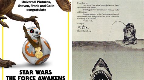Jurassic World Congratulates Star Wars With A Classy Throwback Tribute