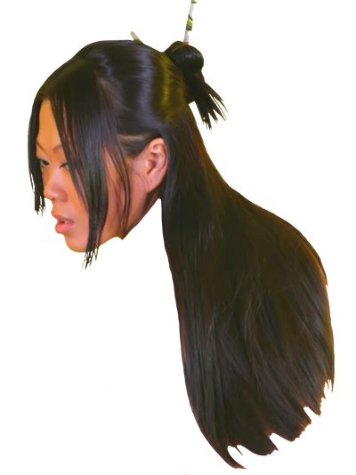 Girl Hair Asian Ponytail Tie Back Long 3 By Pngtransparency On Deviantart