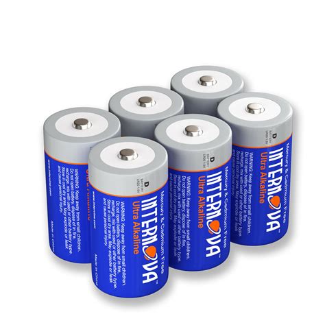 Internova Ultra Alkaline D Batteries Lr20 15v Cell High Performance