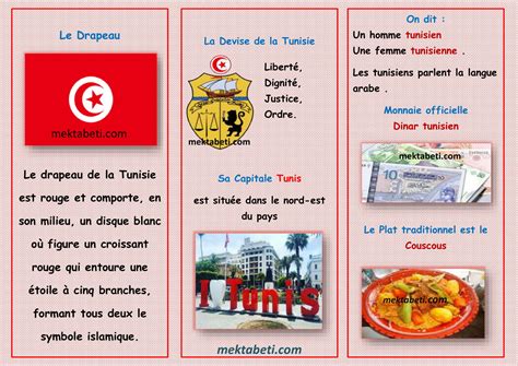 Découvrons Dautres Pays La Tunisie مكتبتي المنصة التعليمية