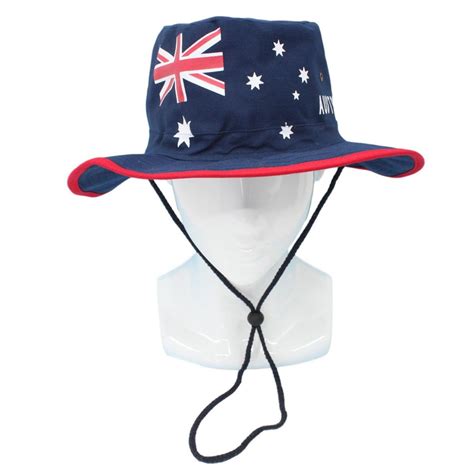 Adults Australia Day Caps Cotton Hats Summer Australian Souvenir Anzac