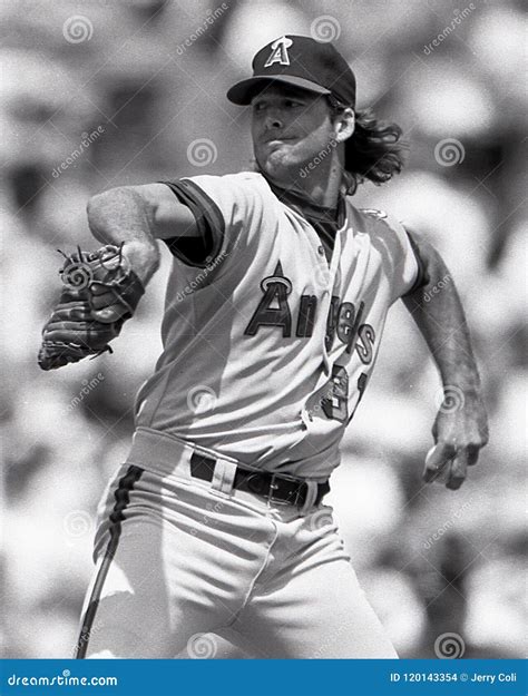 California Angels Pitcher Chuck Finley Editorial Stock Image Image Of