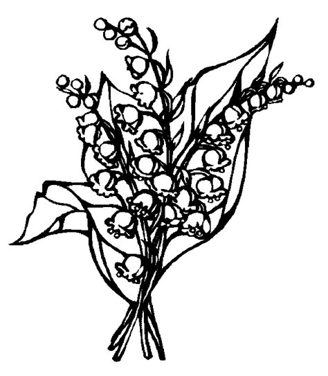 coloriage muguet 16 - Coloriage en ligne gratuit pour enfant