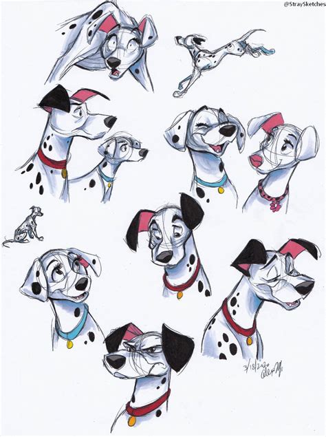 101 Dalmatians Sketch Page By Stray Sketches On Deviantart
