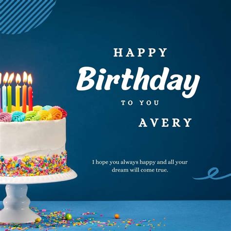 100 Hd Happy Birthday Avery Cake Images And Shayari