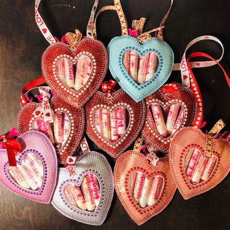 Heart Peekaboo Treat Bag In The Hoop Machine Embroidery Design Etsy