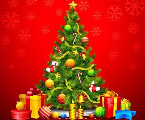 Christmas Tree Wallpapers Wallpaper Cave