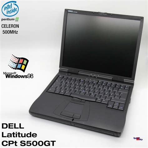Dell Latitude Cpt S500gt Notebook Laptop Windows 98 Parallel Port Rs