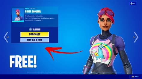 Fortnite How To Get The Brite Bomber Skin For 100 Free With Proof