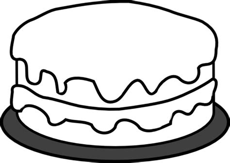 Download High Quality Cake Clipart Outline Transparent Png Images Art